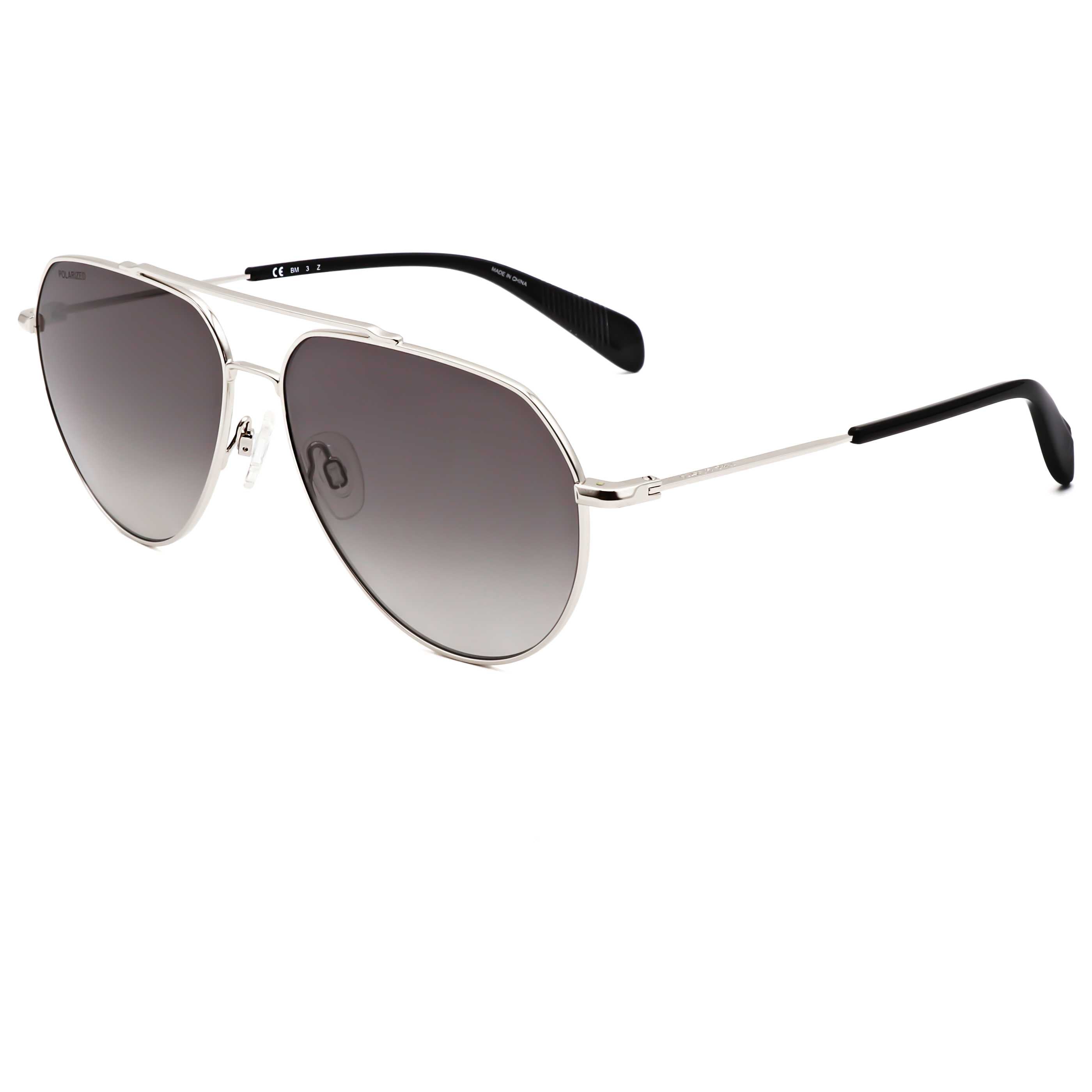 משקפי שמש Rag & Bone דגם Rnb5030 יוניסקס 60 מ״מ בצבע כסוף