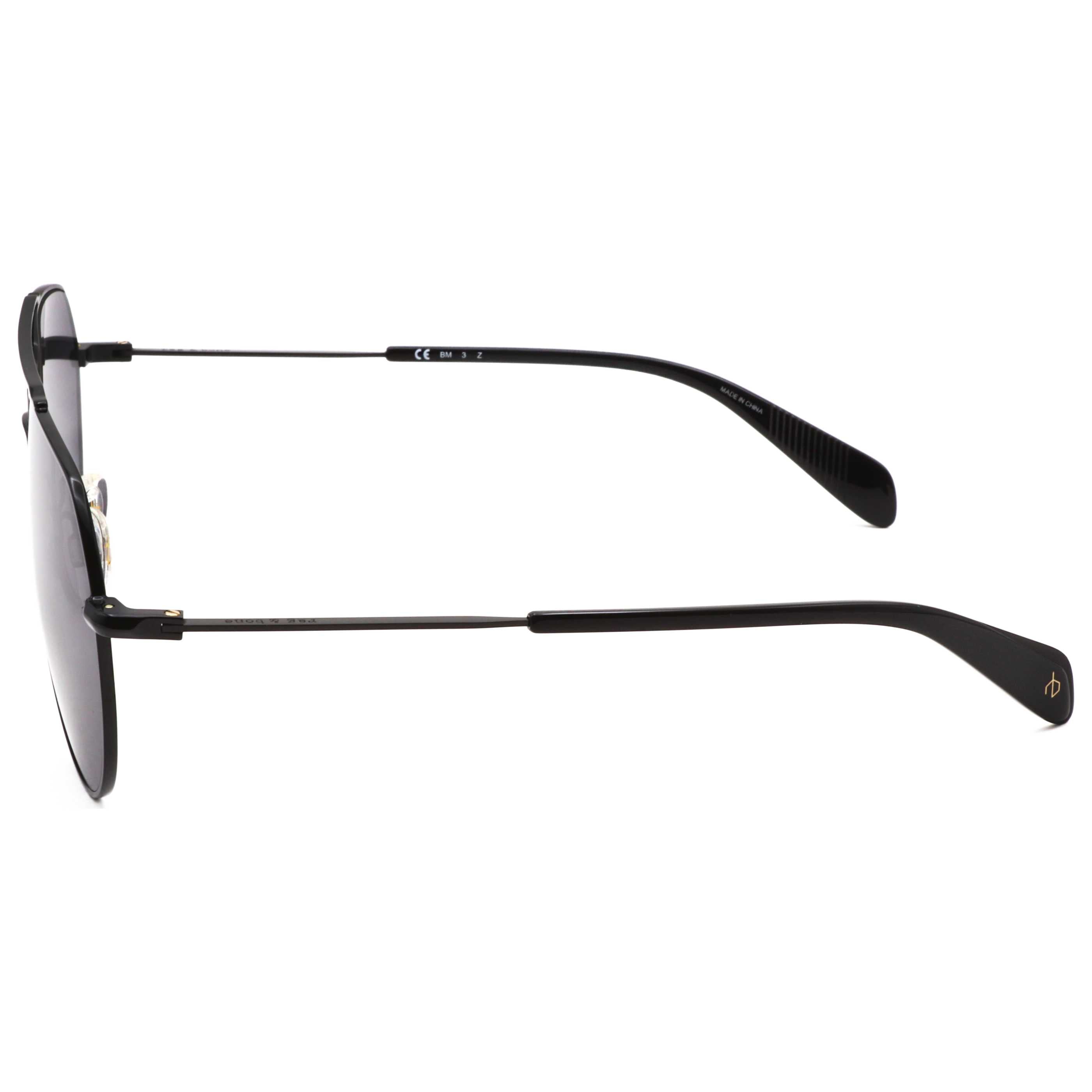 משקפי שמש Rag & Bone דגם Rnb5030 לגברים 60 מ״מ בצבע זהב שחור