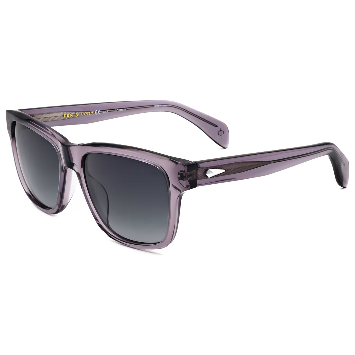 משקפי שמש Rag & Bone דגם RNB5041-S-KB7-54 לגברים 54 מ״מ בצבע אפור