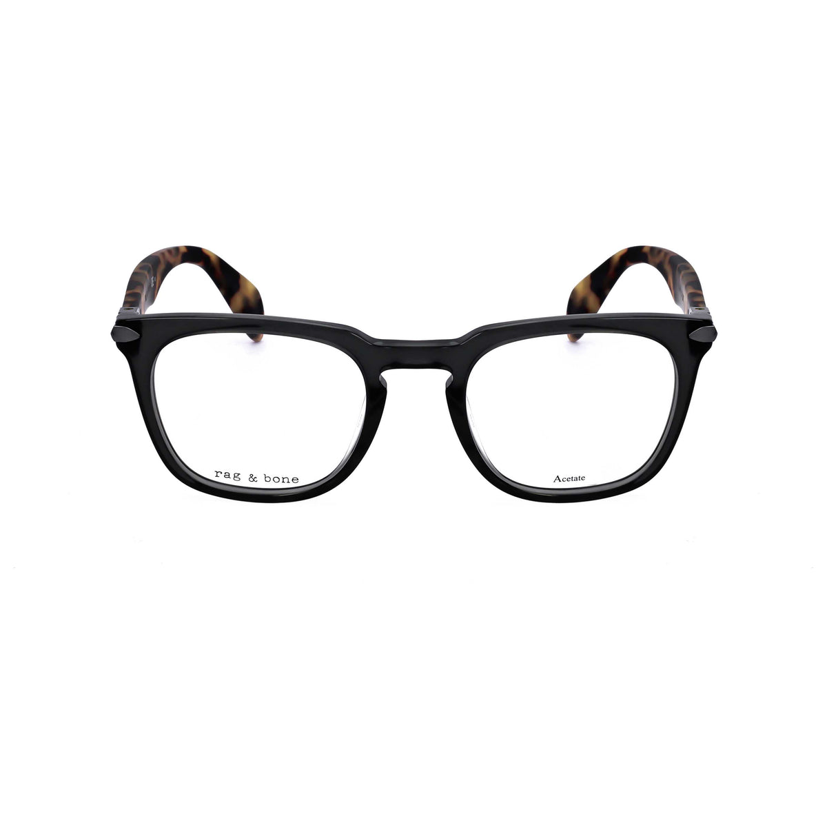 Rag & Bone Men's 49mm Khaki Havana Eyeglasses RNB7008-T6V-49