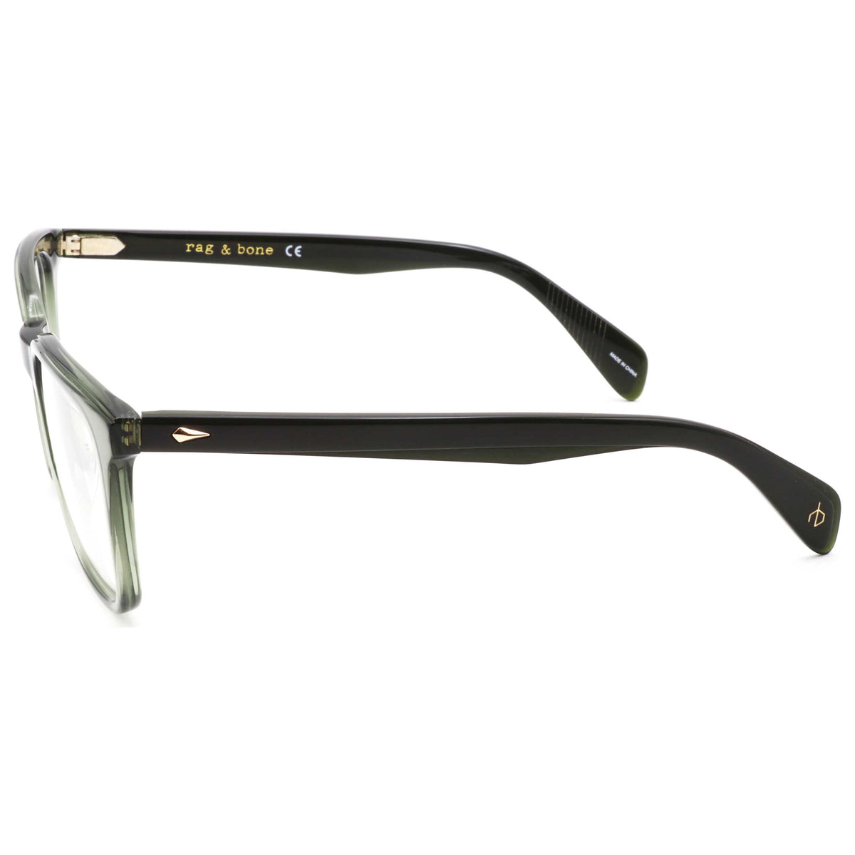 Rag & Bone Men's 53 mm Green Eyeglasses RNB7026-G-1ED-53