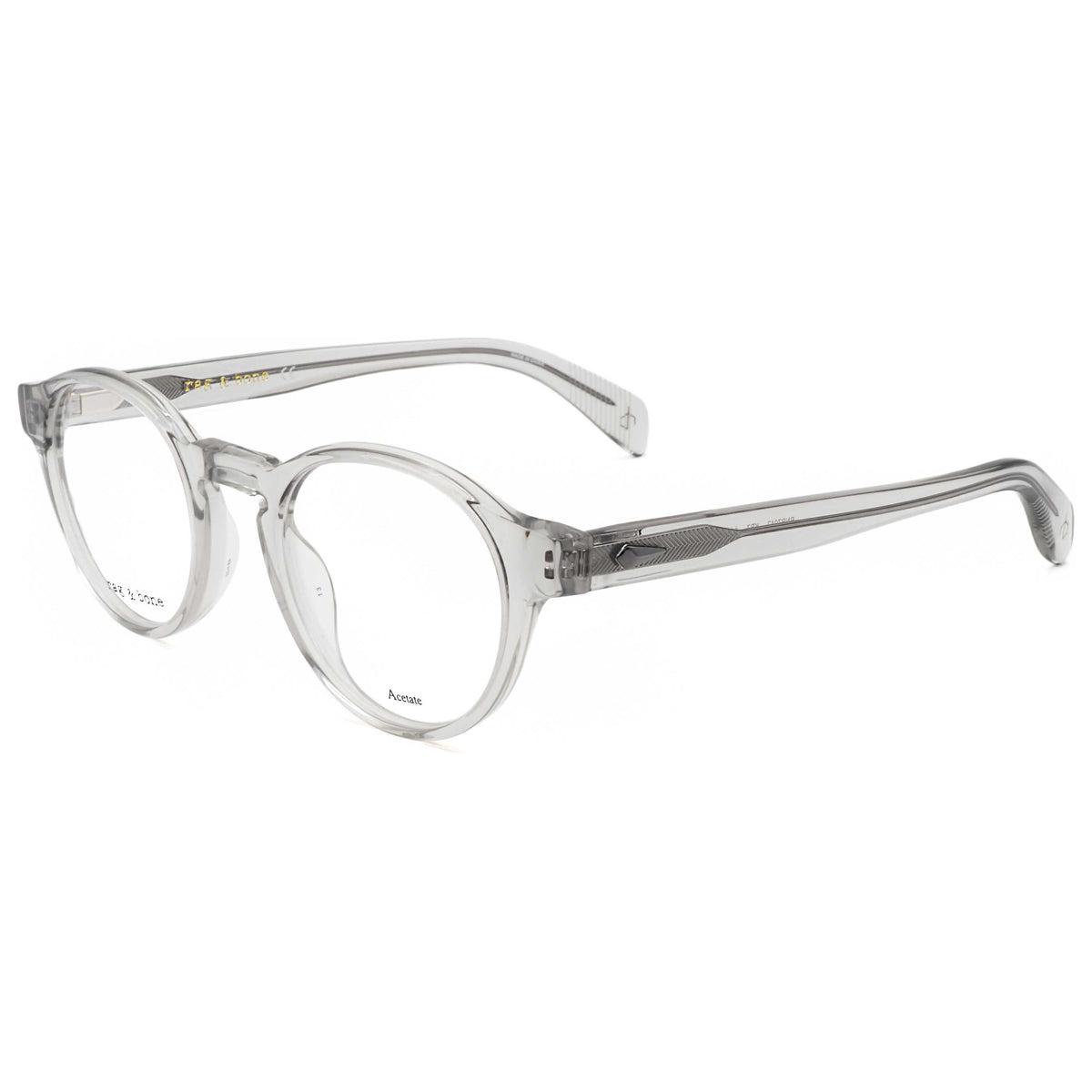 Rag & Bone Men's 48mm Grey Eyeglasses RNB7042-KB7-48