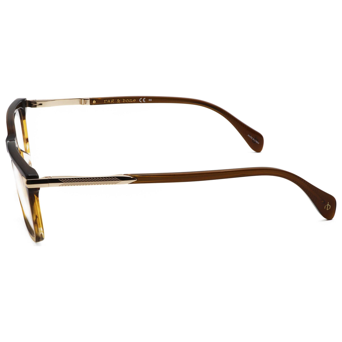 Rag & Bone Men's 54 mm Brown Eyeglasses RNB7043-09Q-54