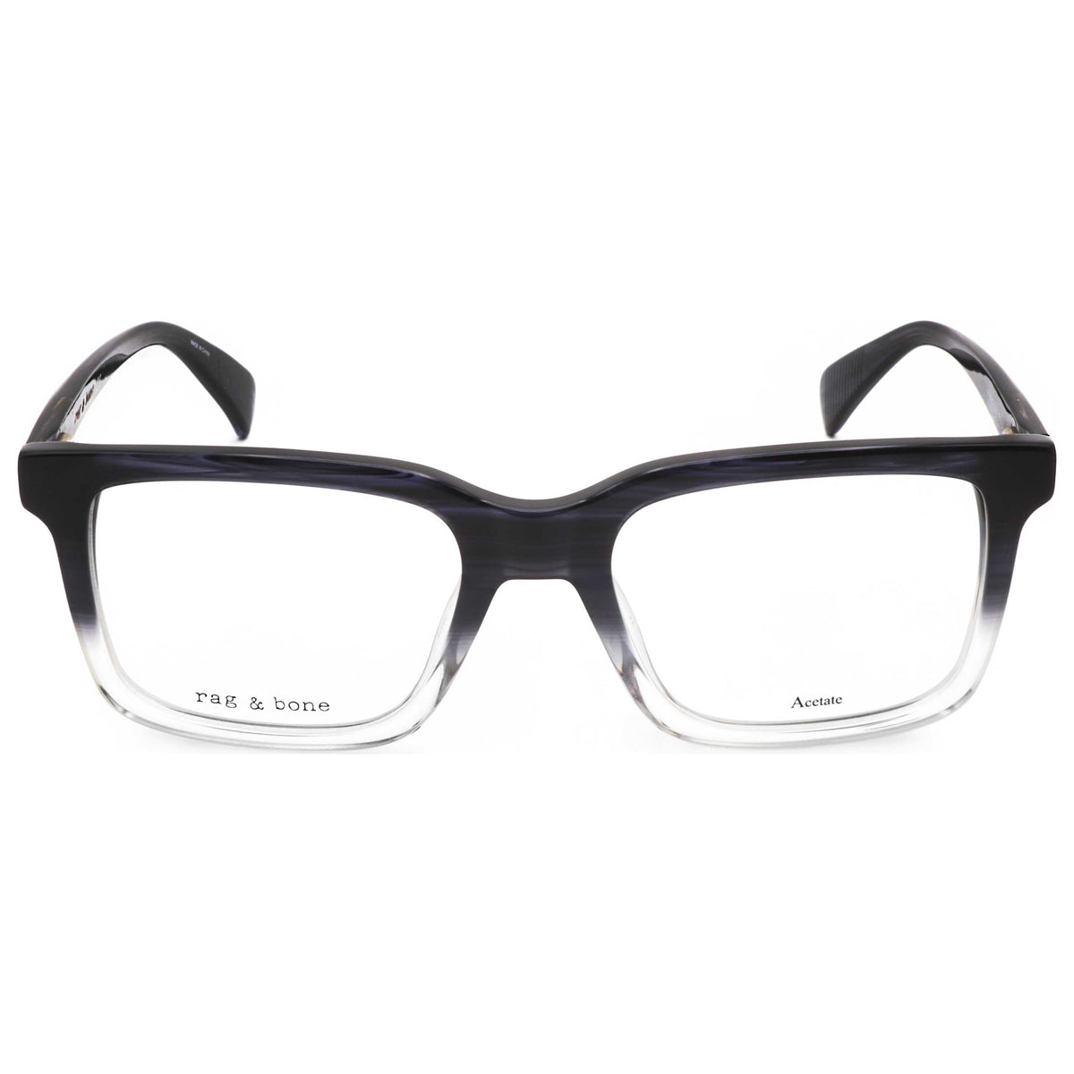 Rag & Bone Men's 53mm Grey Horn Eyeglasses RNB7053-G-2W8-53