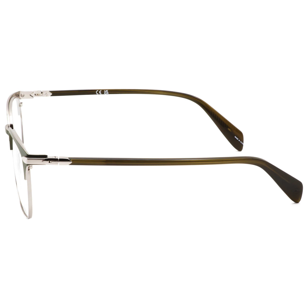 Rag & Bone Men's 53 mm Matte Olive Green Eyeglasses RNB7057-G-SIF-53