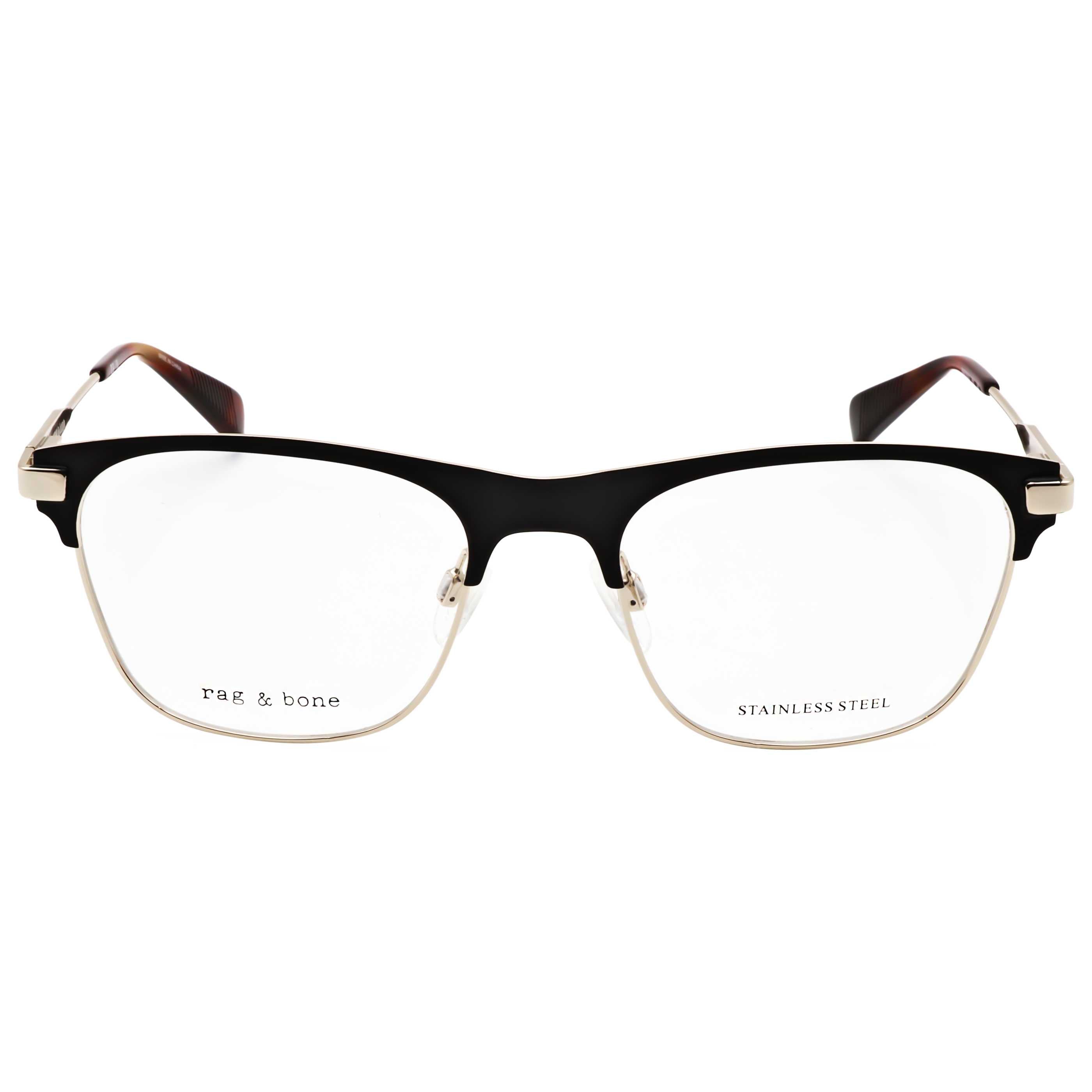 משקפי ראייה Rag & Bone דגם Rnb7063 לגברים 54 מ״מ בצבע זהב שחור