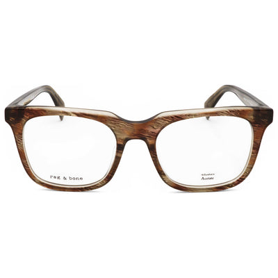 Rag & Bone Men's 55 mm Brown Horn Eyeglasses RNB7064-G-EX4-55