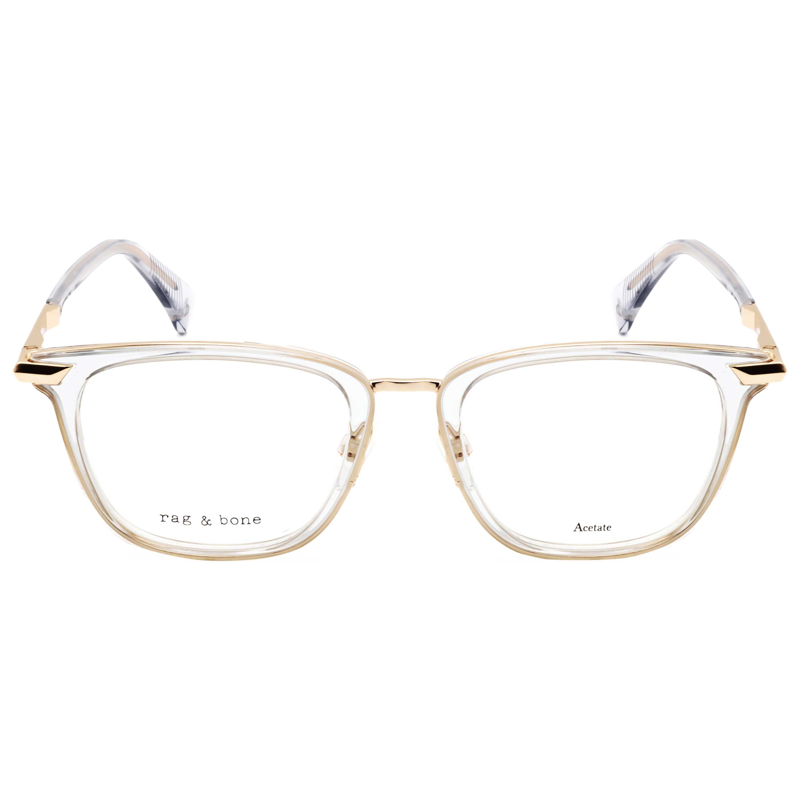 משקפי ראייה Rag & Bone דגם Rnb8001 לגברים 51 מ״מ בצבע אפור