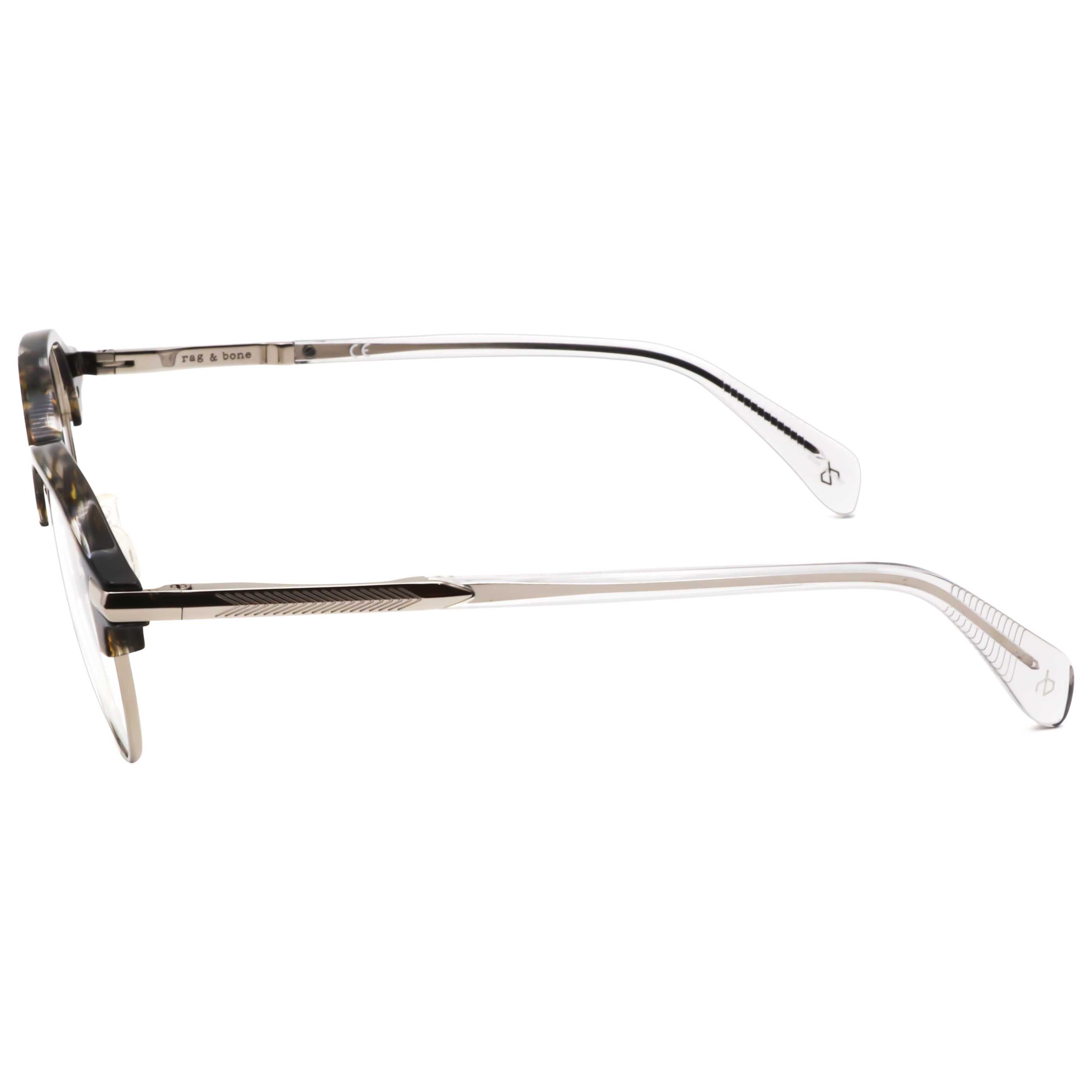 משקפי ראייה Rag & Bone דגם Rnb8004 לגברים 48 מ״מ בצבע אפור הוואנה