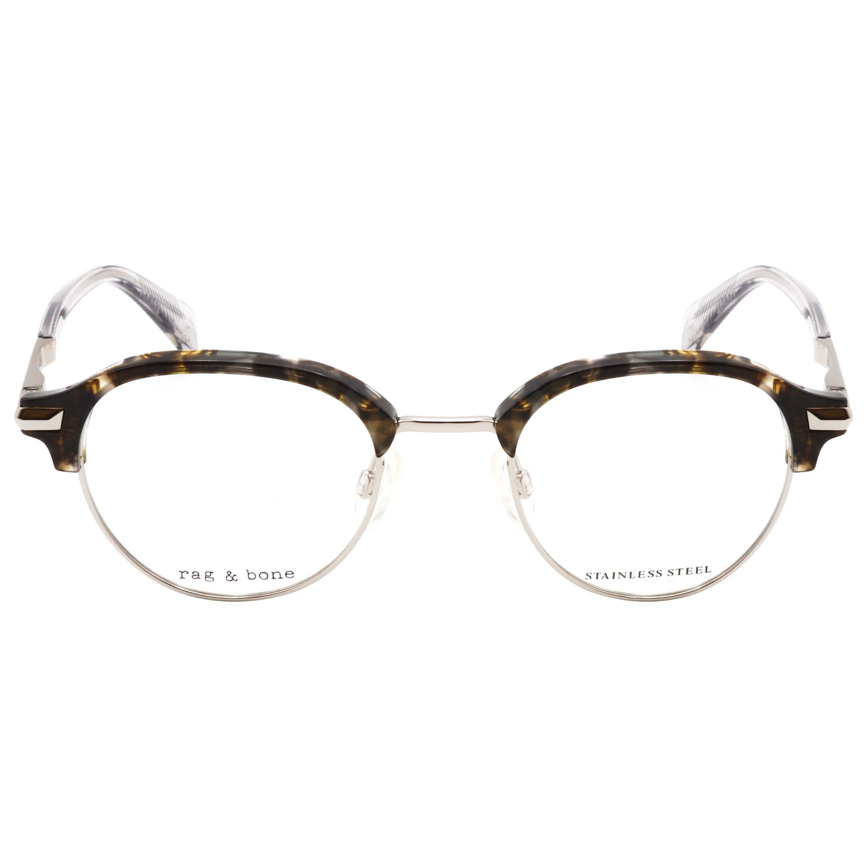 משקפי ראייה Rag & Bone דגם Rnb8004 לגברים 48 מ״מ בצבע אפור הוואנה