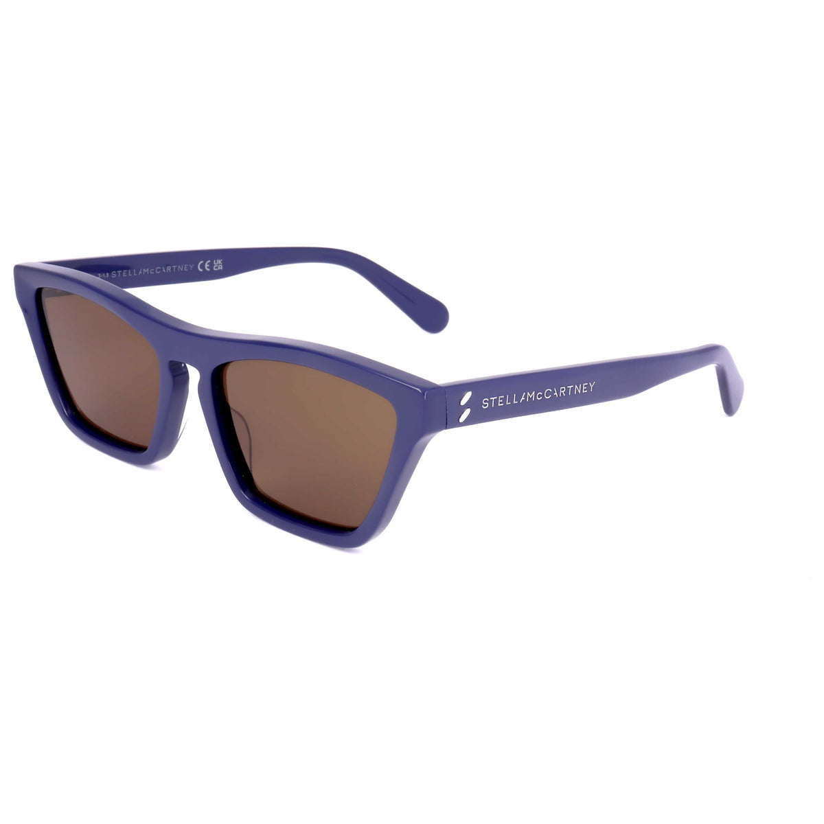 משקפי שמש Stella McCartney דגם Sc40060I לנשים 55 מ״מ בצבע מבריק כחול
