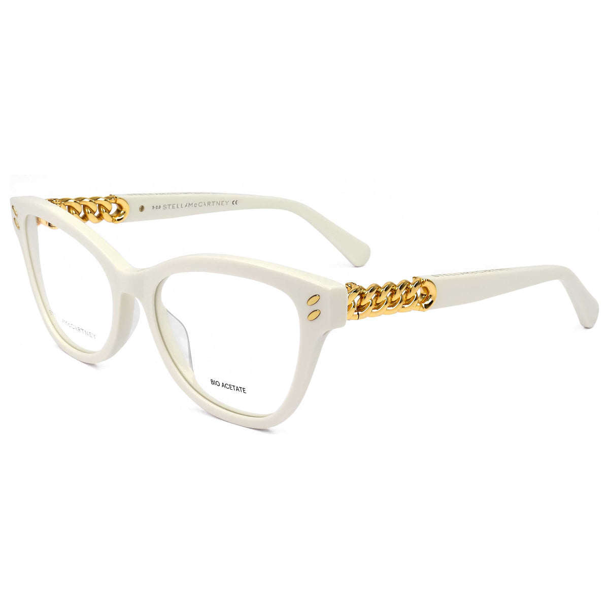 משקפי ראייה Stella McCartney דגם Sc50005I לנשים 53 מ״מ בצבע Ivory