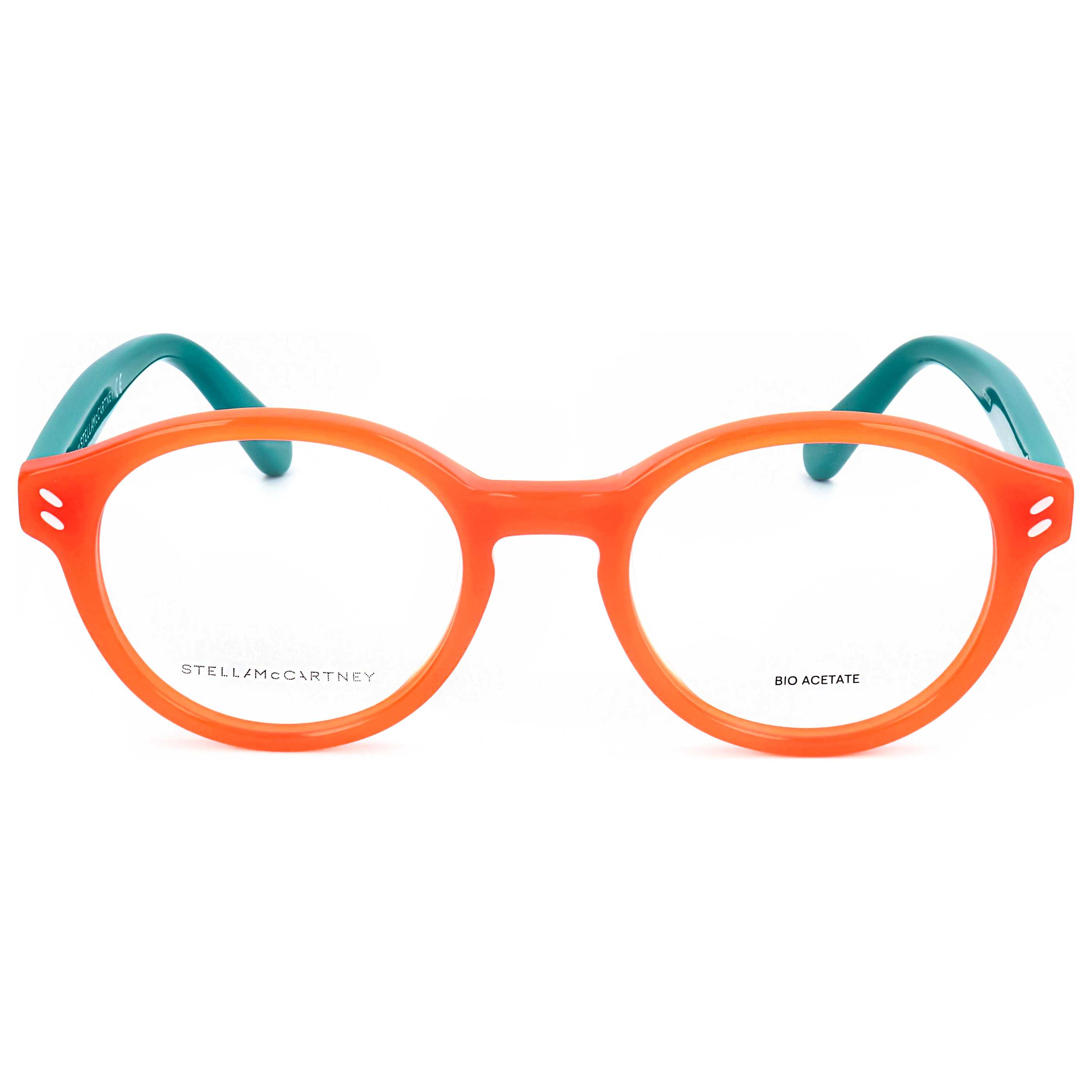 משקפי ראייה Stella McCartney דגם Sc5013Ik יוניסקס 44 מ״מ בצבע מבריק כתום