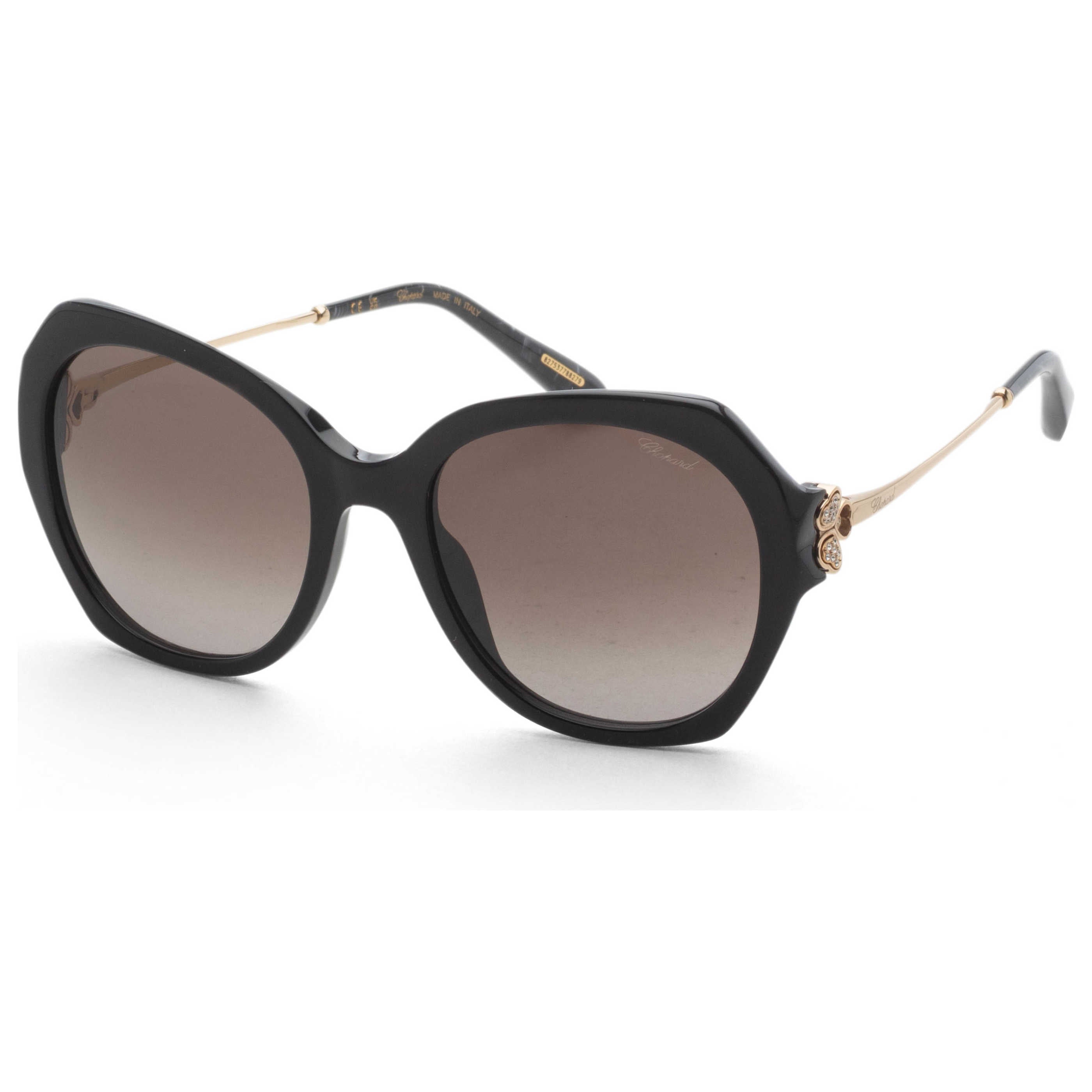 משקפי שמש Chopard דגם Sch354S54700K לנשים 54 מ״מ בצבע מבריק שחור