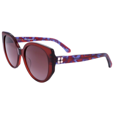 משקפי שמש Kate Spade דגם Seraphina לנשים 55 מ״מ בצבע אדום