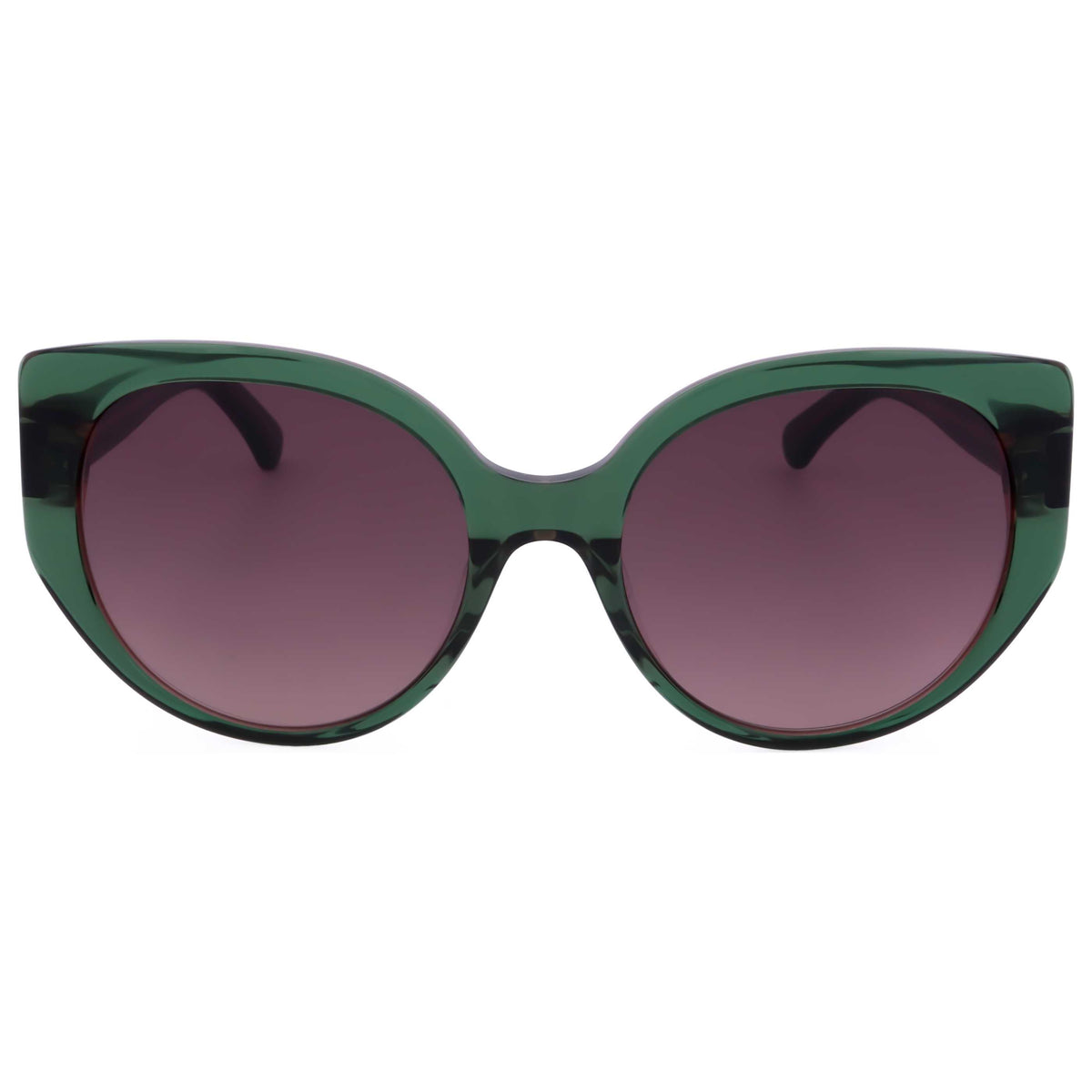 משקפי שמש Kate Spade דגם Seraphina לנשים 55 מ״מ בצבע ירוק ורוד