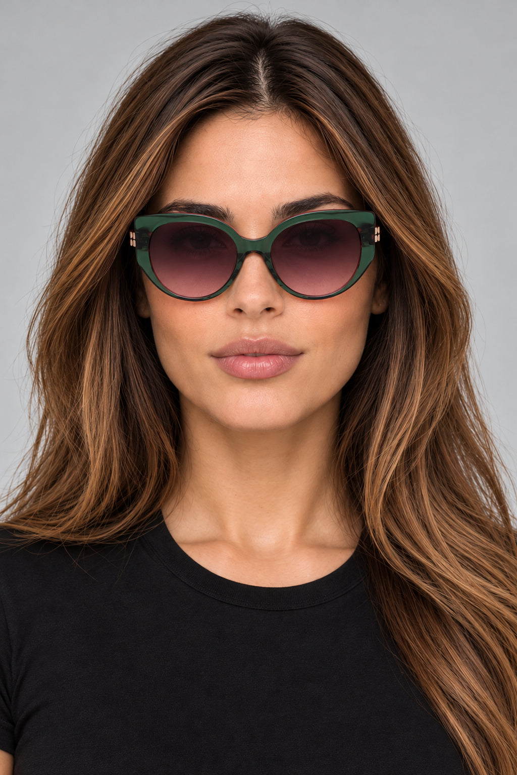 Kate Spade Women's 55mm Green Pink Sunglasses SERAPHINA-G-S-IWB-55