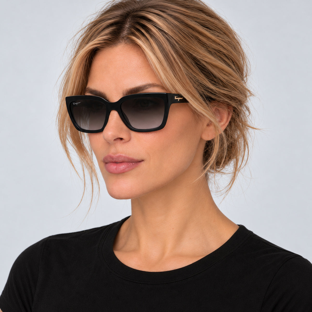 Ferragamo Women's 59mm Black Sunglasses SF1018S-001