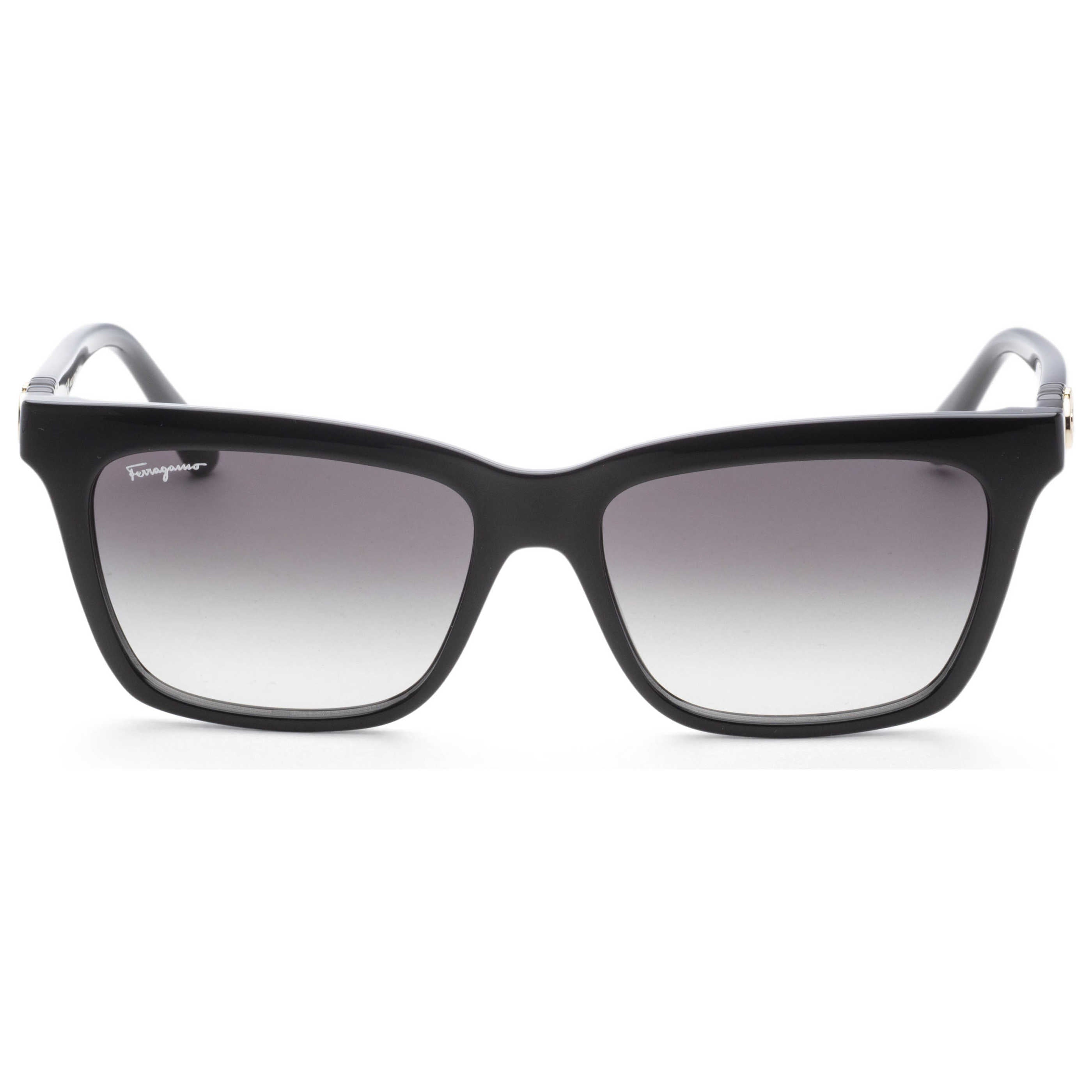 משקפי שמש Ferragamo דגם Sf1027S לנשים 55 מ״מ בצבע שחור