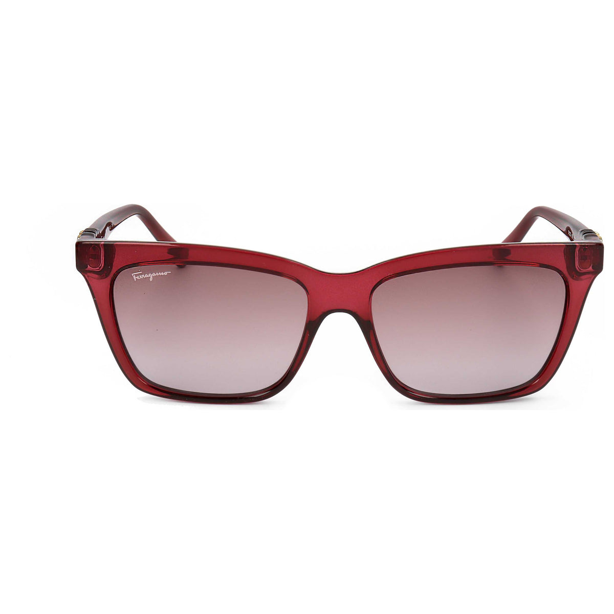 משקפי שמש Ferragamo דגם Sf1027S לנשים 55 מ״מ בצבע Crystal Wine