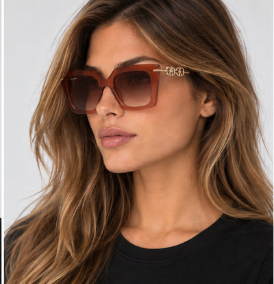 Ferragamo Women's Fashion 51mm Transparent Brown Sunglasses SF1041S-232-51