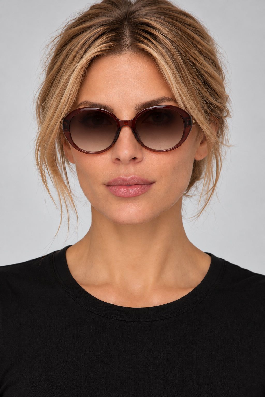 Ferragamo Women's 57mm Crystal Brown Sunglasses SF1067S-210