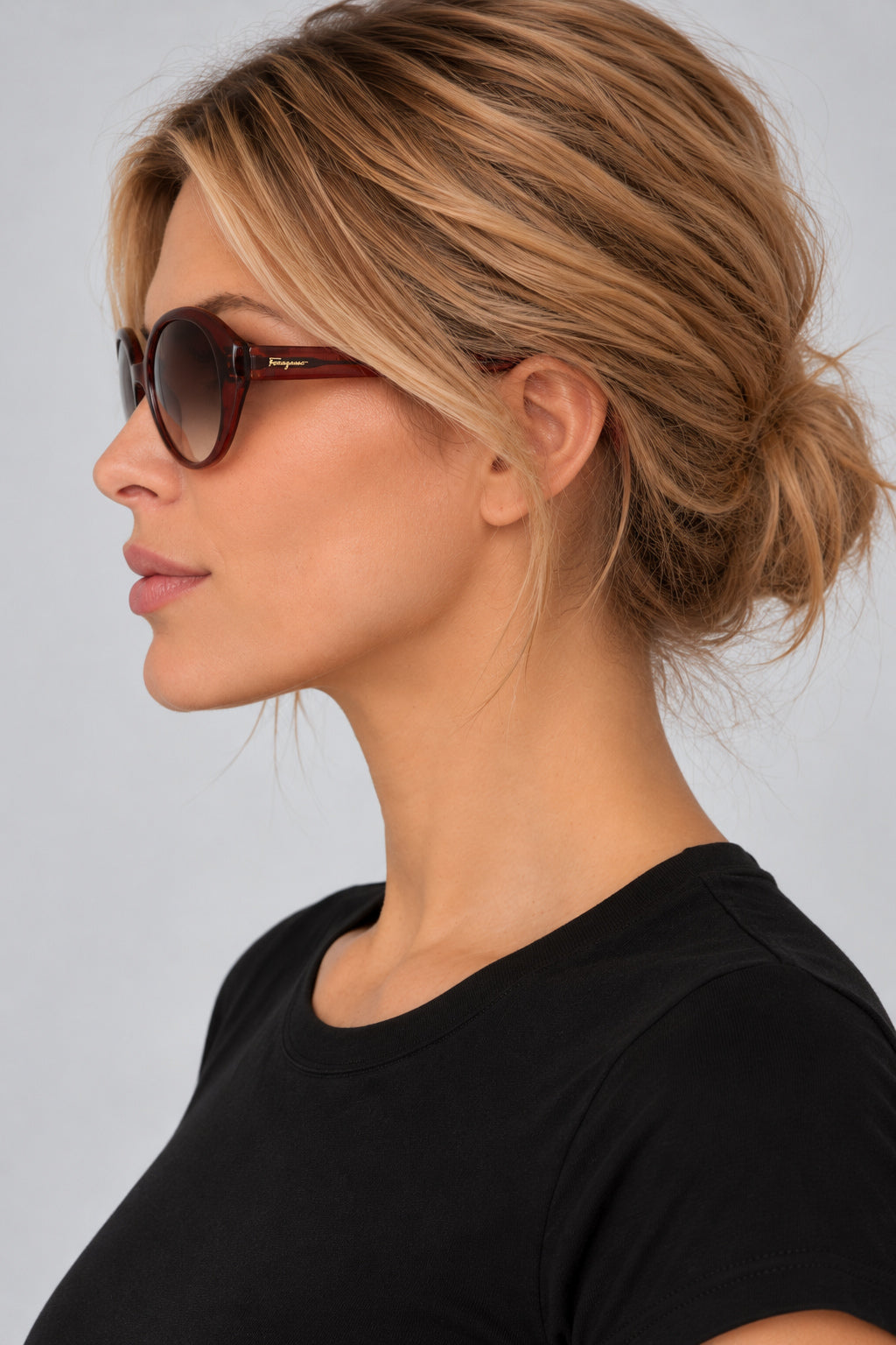 Ferragamo Women's 57mm Crystal Brown Sunglasses SF1067S-210