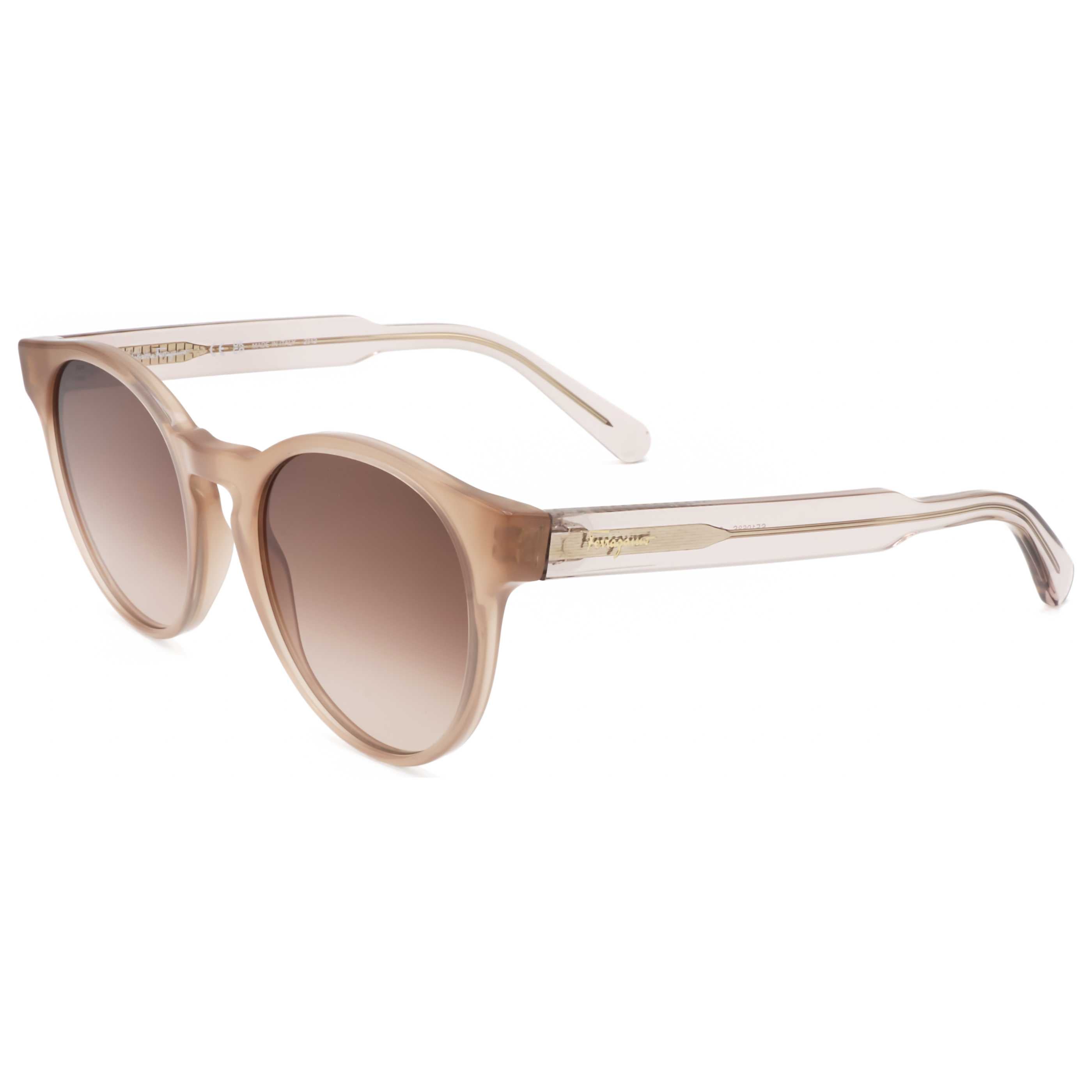 משקפי שמש Ferragamo דגם Sf1068S לנשים 52 מ״מ בצבע Crystal Sand