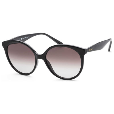 משקפי שמש Ferragamo דגם Fashion לנשים 58 מ״מ בצבע שחור