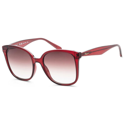 Ferragamo Women's 56mm Red Sunglasses SF1072S-630