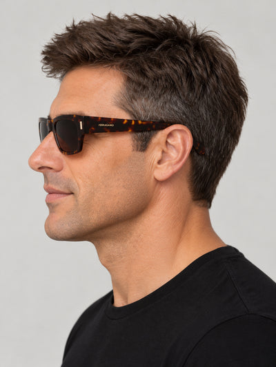 Ferragamo Men's 53mm Dark Tortoise Sunglasses SF2011S-242-53