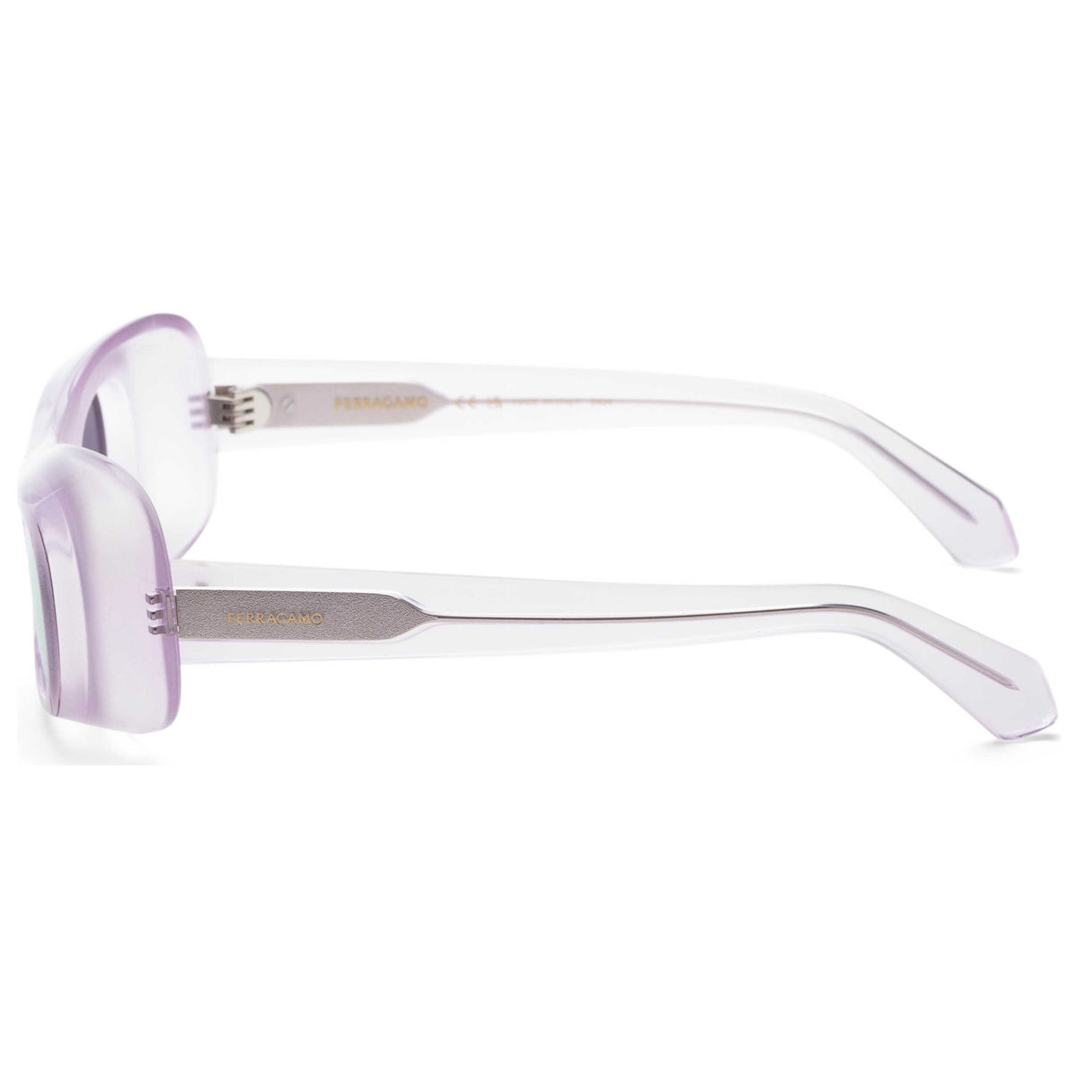 Ferragamo Women's 51mm Transparent Lilac Sunglasses SF2030S-532-51