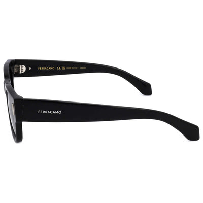 משקפי שמש Ferragamo דגם SF2064SE-001-51 לגברים 51 מ״מ בצבע שחור