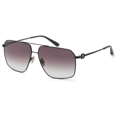 משקפי שמש Ferragamo דגם Sf238S לגברים 62 מ״מ בצבע שחור מבריק