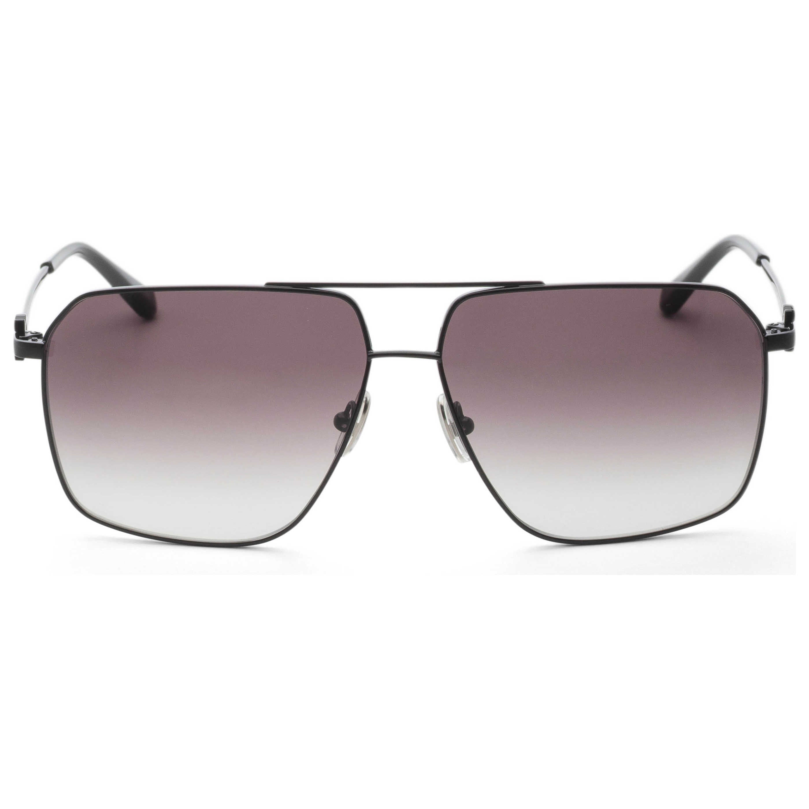 משקפי שמש Ferragamo דגם Sf238S לגברים 62 מ״מ בצבע שחור מבריק