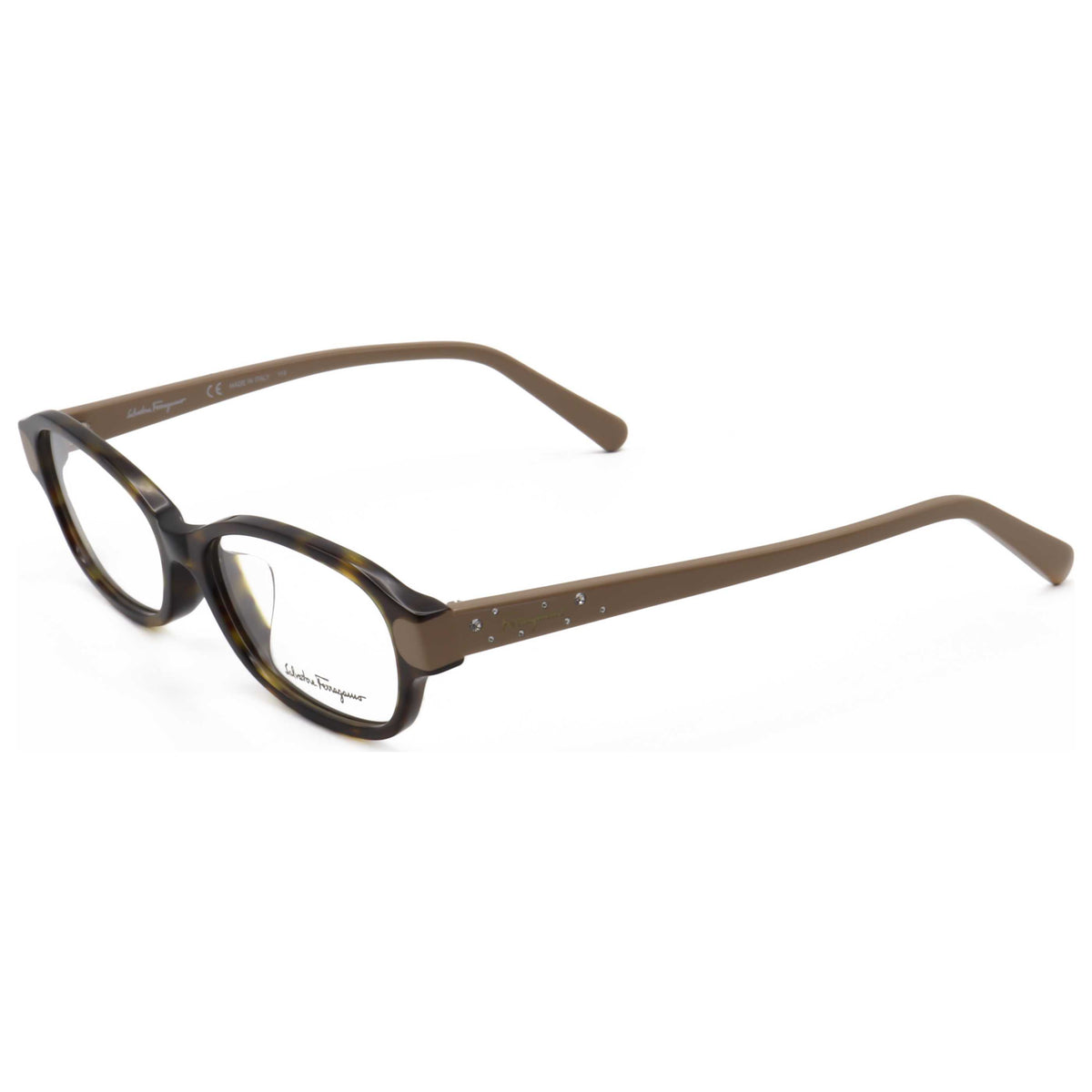 משקפי ראייה Ferragamo דגם Sf2795Ra לנשים 53 מ״מ בצבע הוואנה Nut