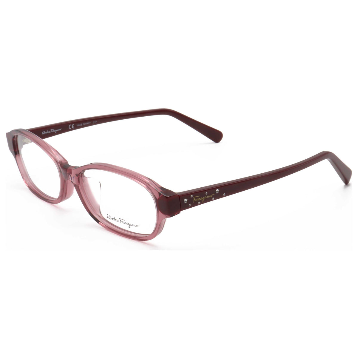 משקפי ראייה Ferragamo דגם Sf2795Ra לנשים 53 מ״מ בצבע Rose Bordeaux