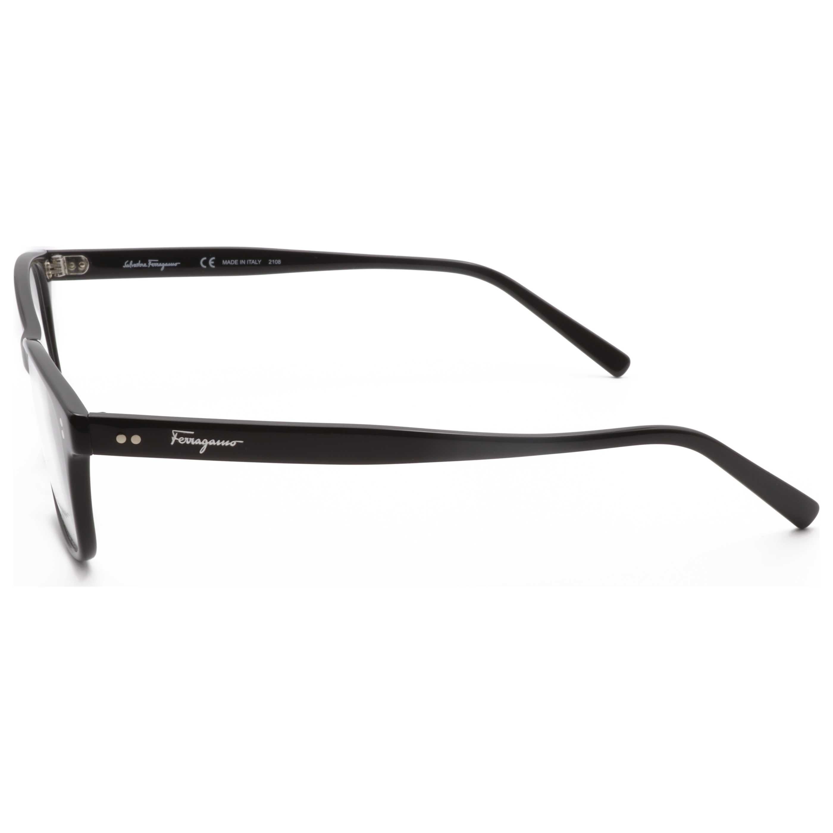 משקפי ראייה Ferragamo דגם Sf2910 לגברים 55 מ״מ בצבע שחור