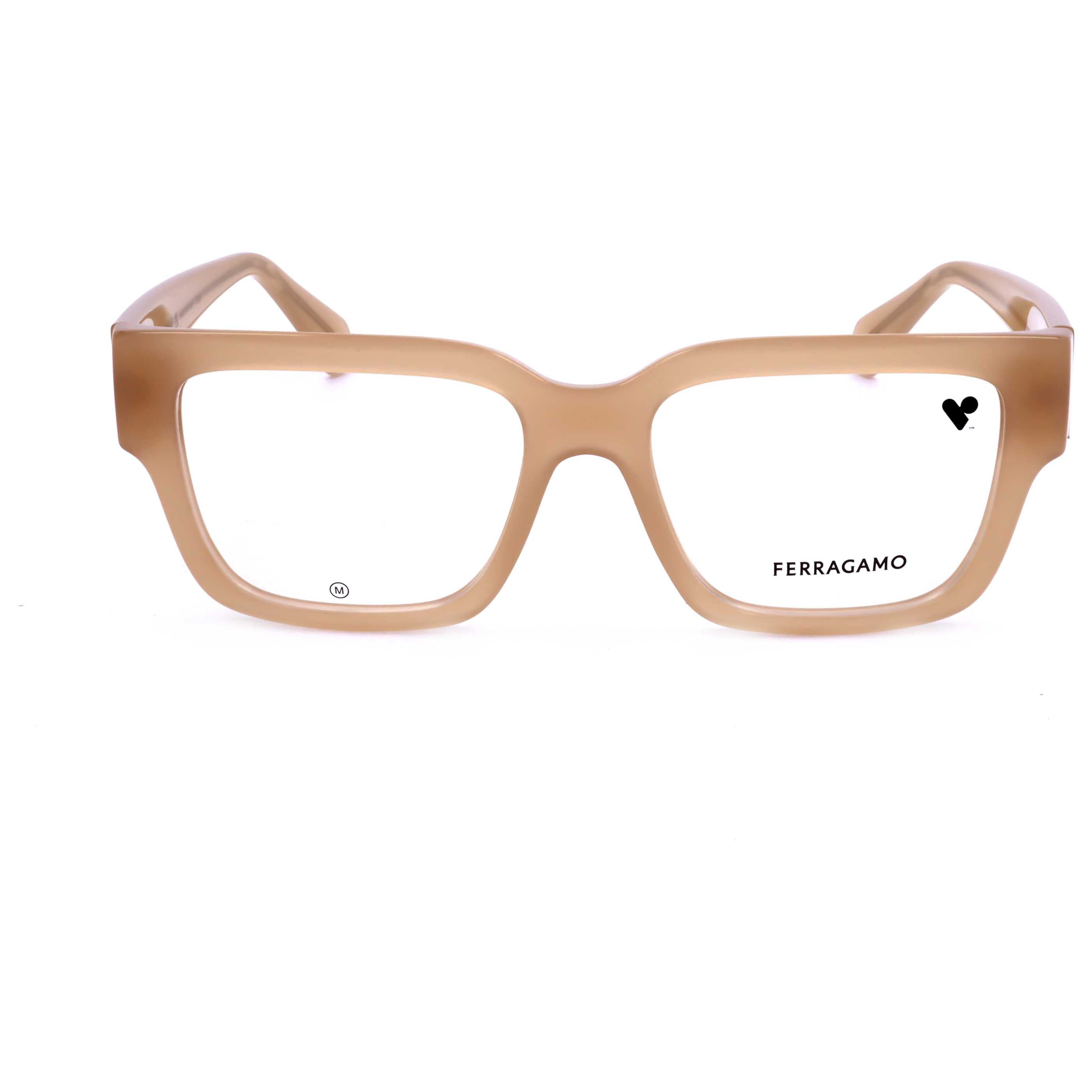 משקפי ראייה Ferragamo דגם Sf2975 לנשים 53 מ״מ בצבע Opaline Honey