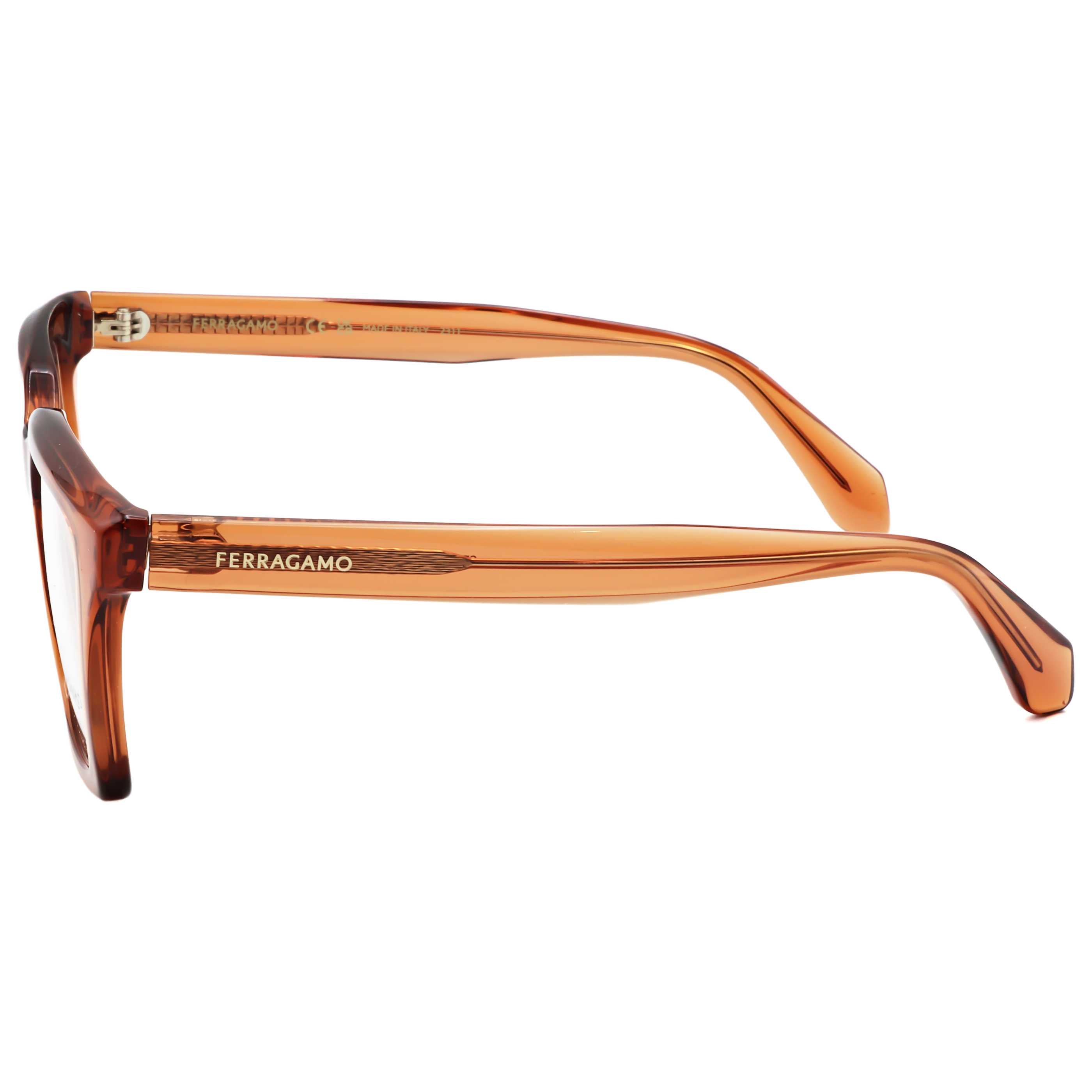 משקפי ראייה Ferragamo דגם Sf2985 לנשים 52 מ״מ בצבע שקוף Caramel