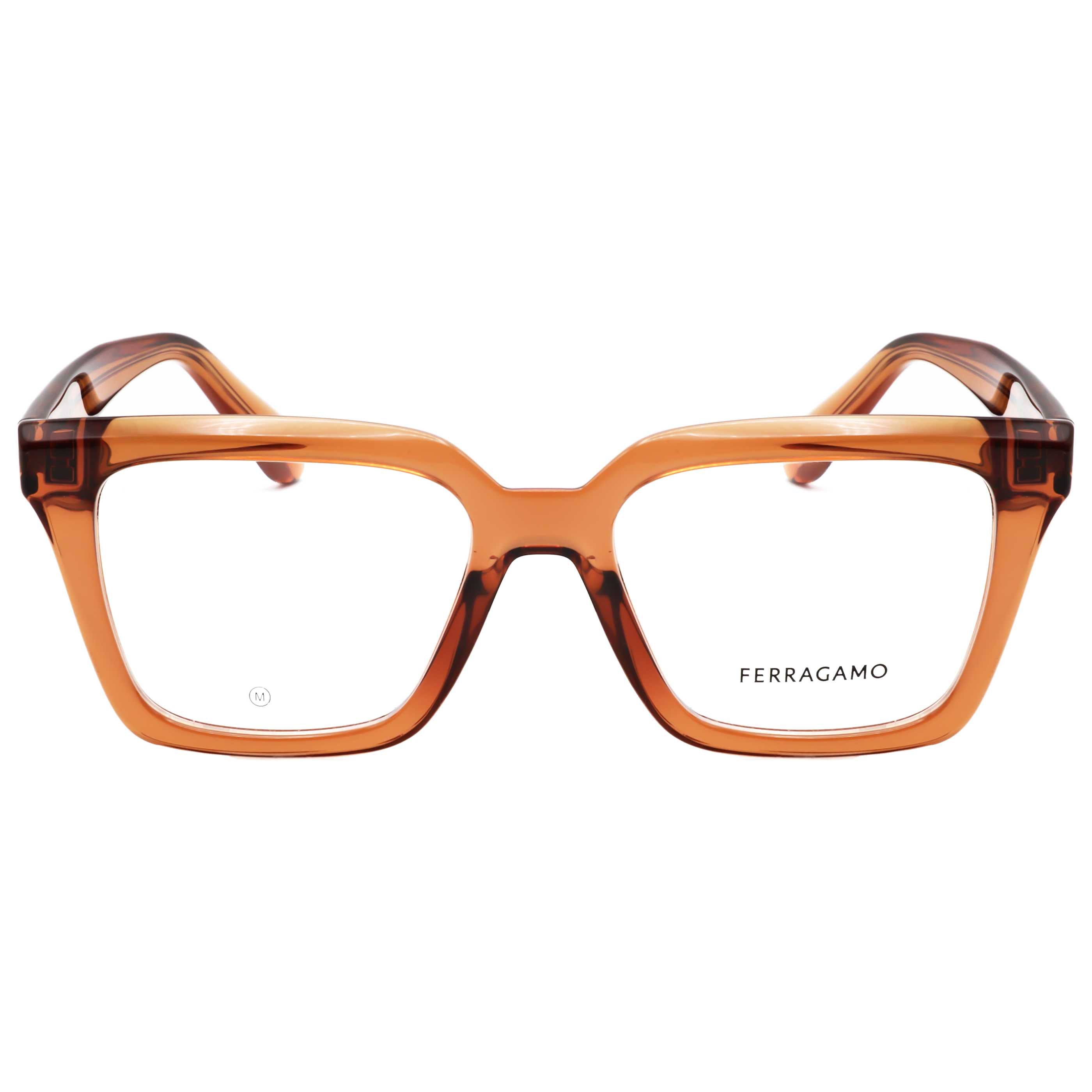 משקפי ראייה Ferragamo דגם Sf2985 לנשים 52 מ״מ בצבע שקוף Caramel