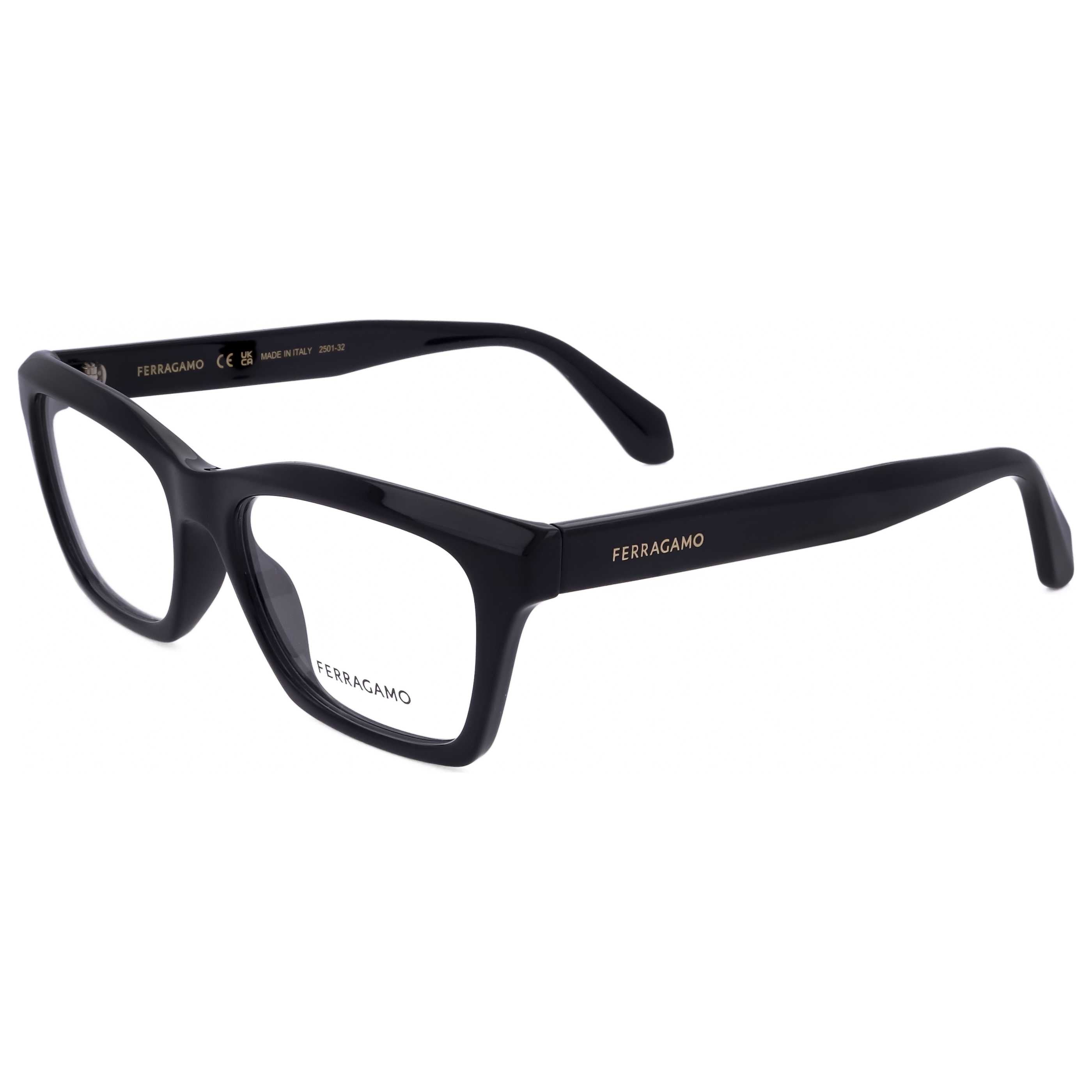 משקפי ראייה Ferragamo דגם Sf2986 לנשים 53 מ״מ בצבע שחור