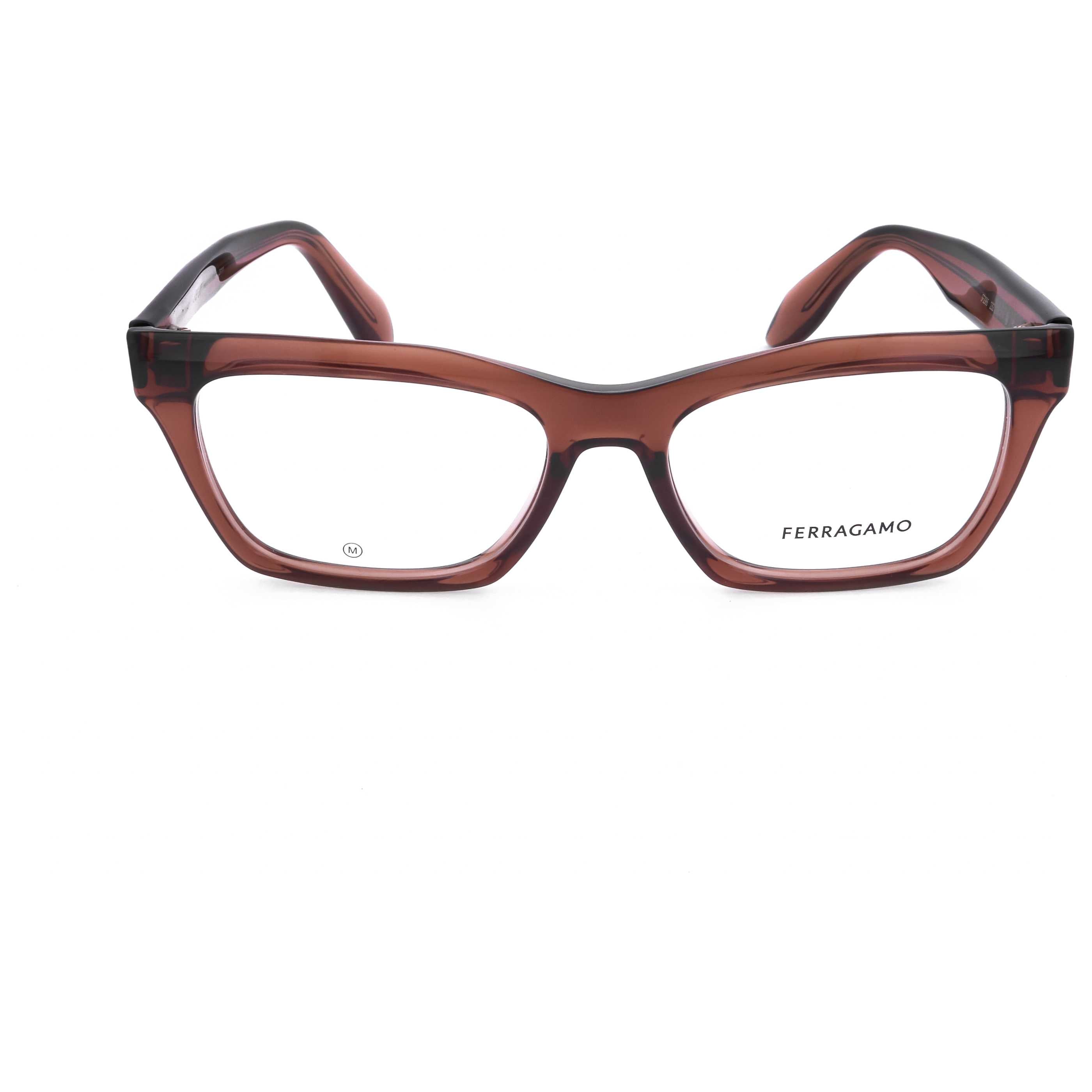 משקפי ראייה Ferragamo דגם Sf2986 לנשים 53 מ״מ בצבע שקוף חום