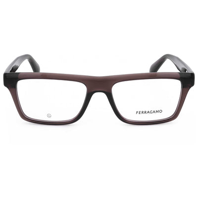 Ferragamo Men's 54 mm Transparent Brown Eyeglasses SF2988-232-54
