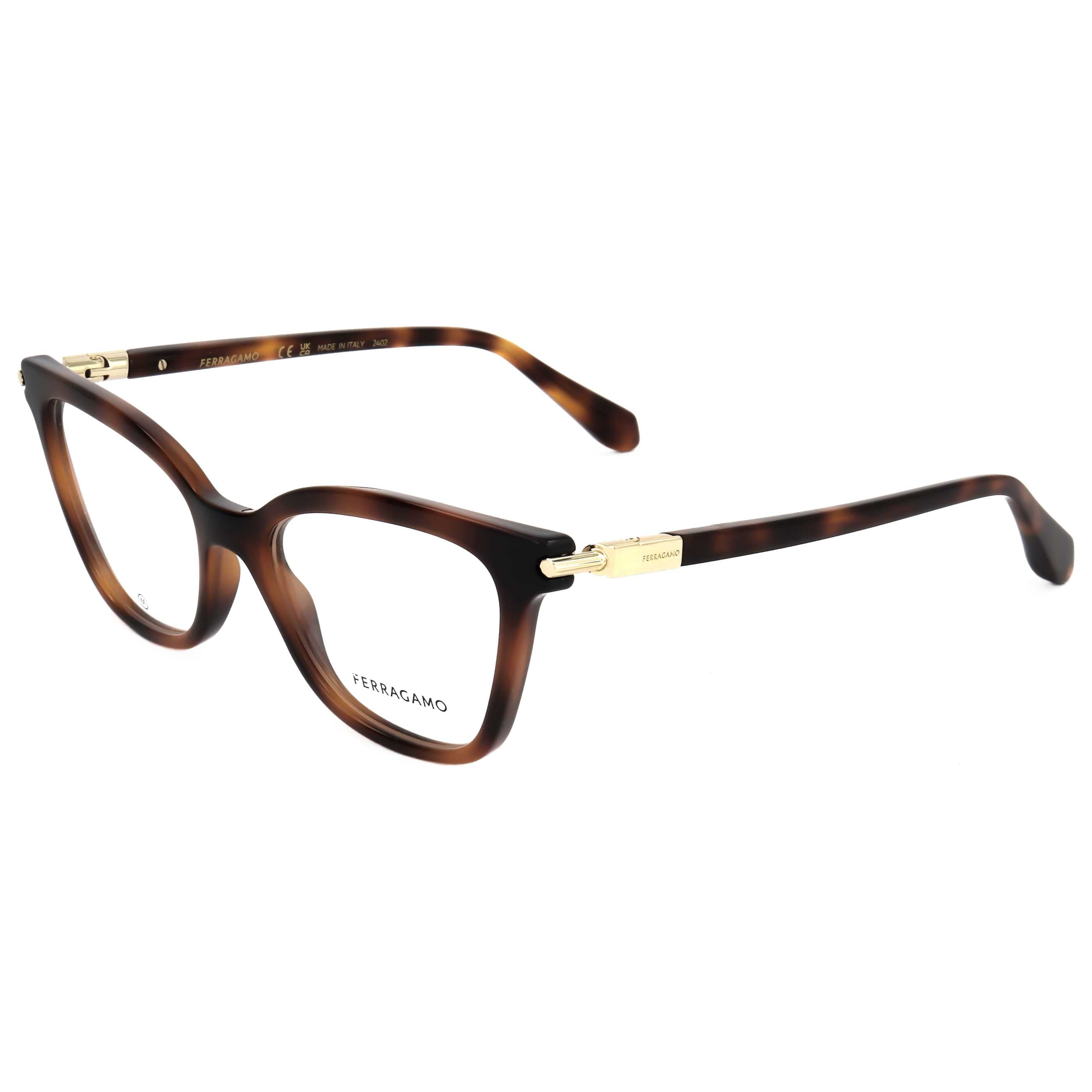משקפי ראייה Ferragamo דגם Sf2991 לנשים 51 מ״מ בצבע הוואנה