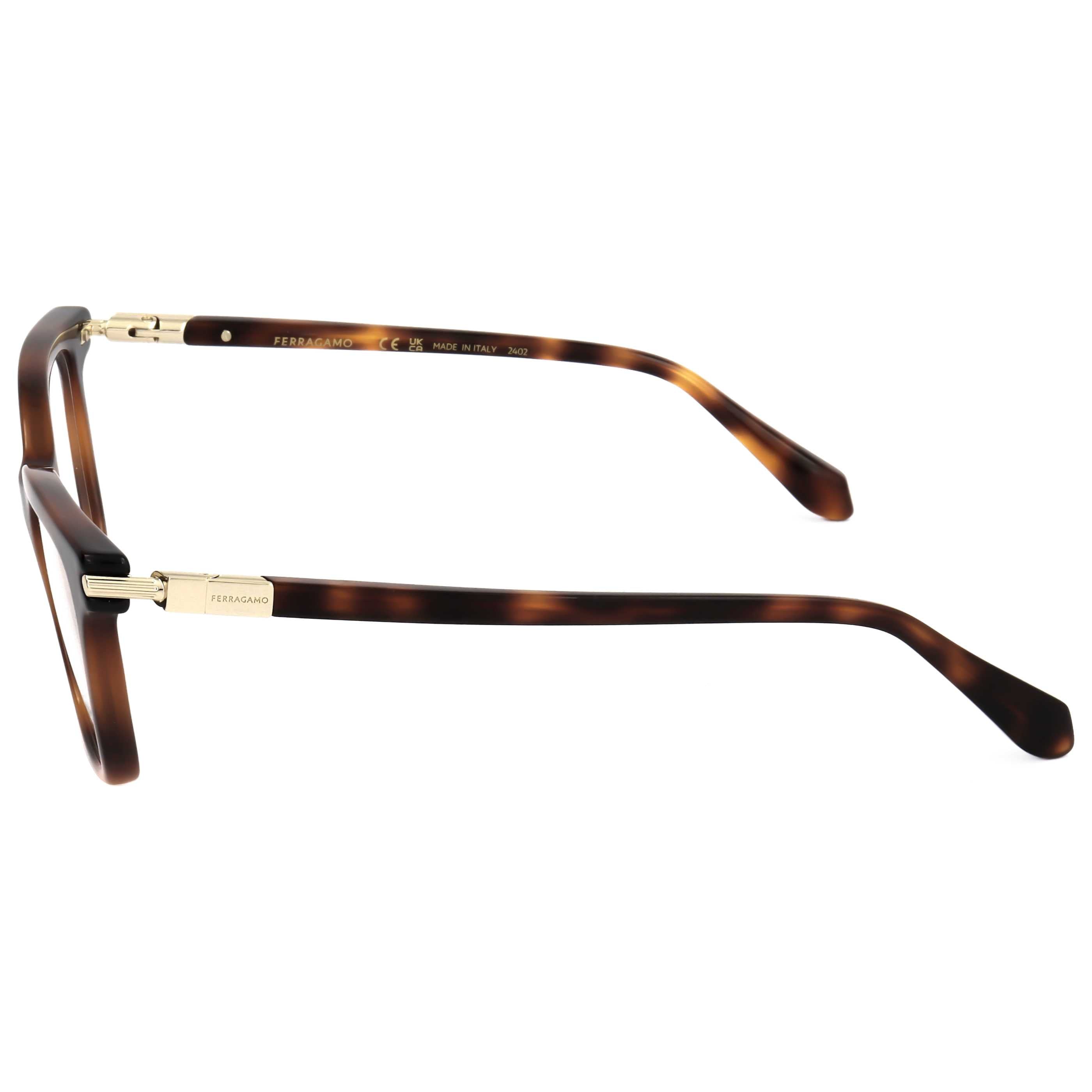 משקפי ראייה Ferragamo דגם Sf2991 לנשים 51 מ״מ בצבע הוואנה