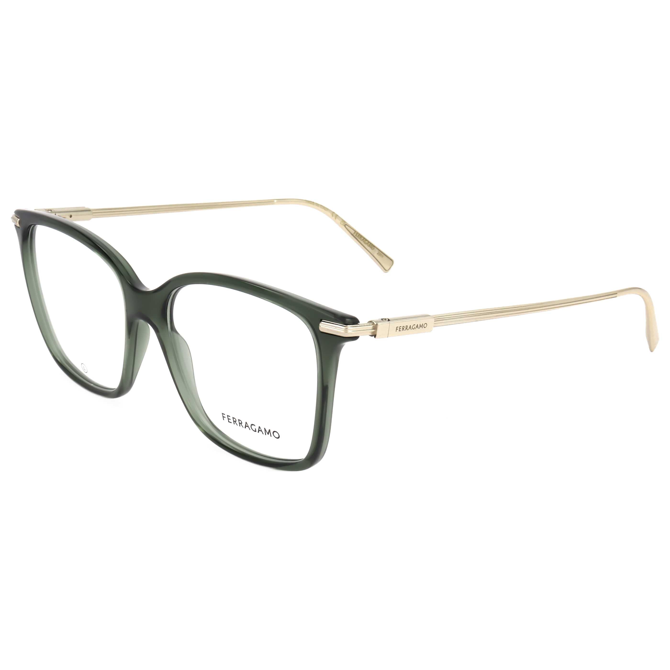 משקפי ראייה Ferragamo דגם Sf2992 לנשים 53 מ״מ בצבע ירוק
