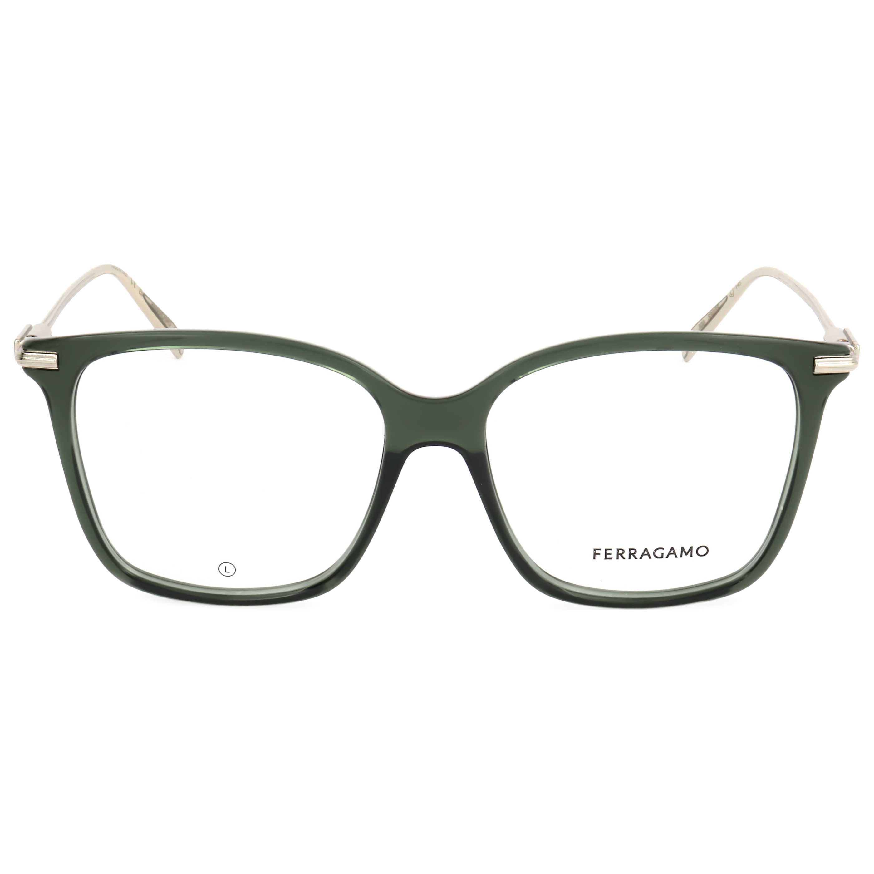 משקפי ראייה Ferragamo דגם Sf2992 לנשים 53 מ״מ בצבע ירוק