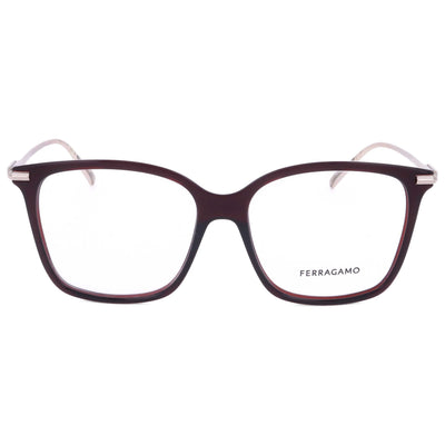 משקפי ראייה Ferragamo דגם Sf2992 לנשים 53 מ״מ בצבע שקוף בורדו