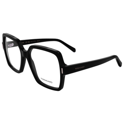 משקפי ראייה Ferragamo לנשים 56 מ״מ בצבע שחור